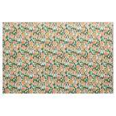 Tissu GEORGIA PEACHES Aquarelle Peach Print (Yard)