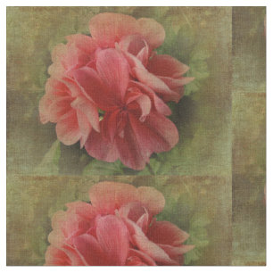 Tissu Géranium Tissu-Rose