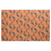 Tissu gingembre de koi (Yard)