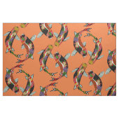 Tissu gingembre de koi (Fat Quarter)