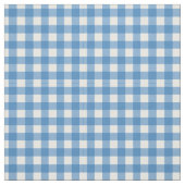 Tissu Gingham Bleu Charmant (Échantillon)