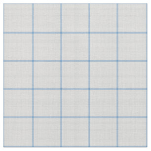 Tissu Gingham carreaux bleu ciel clair grand