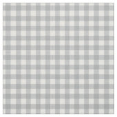 Tissu Gingham gris moderne (Échantillon)