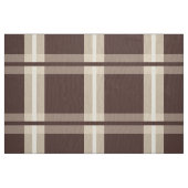 Tissu Gingham | Marron et Beige (Fat Quarter)