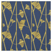 Tissu ginkgo d'or (Fermer)