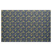 Tissu ginkgo d'or (Fat Quarter)