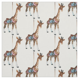 Tissu Girafe d'écho de gorge