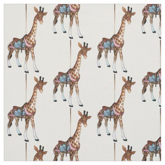 Tissu Girafe d'écho de gorge (Échantillon)