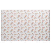 Tissu Girafe sur la plage (Fat Quarter)