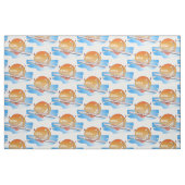 Tissu Giraffe Bateau à aubes à simple coque (Fat Quarter)
