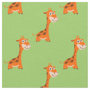 Tissu Giraffe personnalisée