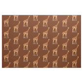 Tissu Giraffes (Fat Quarter)