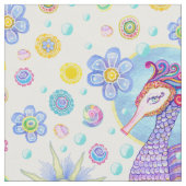 Tissu Girly d'hippocampe (Fermer)