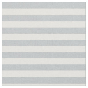 Tissu Glace grise et blanc barré