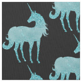 Tissu Glitzy Sparkle Aqua Unicorn (fermé)