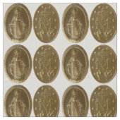 Tissu gloire à la médaille miraculeuse (Détail)