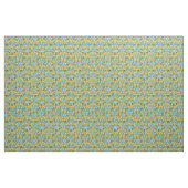 Tissu Gloire de matin bleue faite sur commande sur le (Fat Quarter)