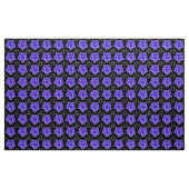 Tissu Gloire de matin de Deco-ish d'art - pourpre sur le (Yard)