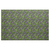 Tissu Gloire du matin en violet et vert (Fat Quarter)
