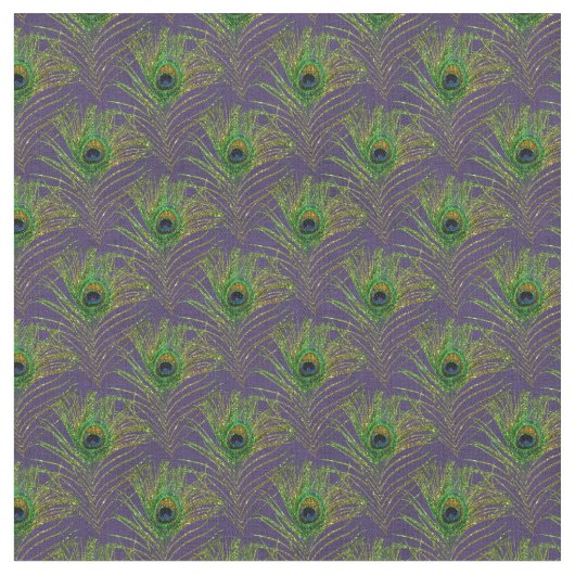 Tissu Glorie de Peacock (Fermer)
