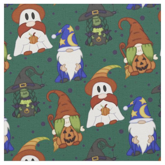 Tissu Gnome-o-Ween (Petit) (Fermer)