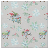 Tissu Gnomes de Noël en jeu (Fermer)