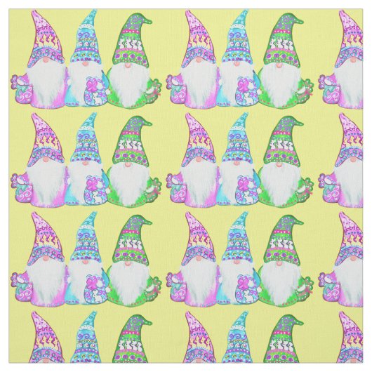 TISSU GNOMES DE PÂQUES (Échantillon)