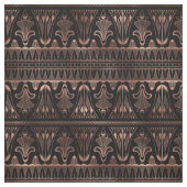 Tissu Gold et Black Art Déco Rose (Échantillon)