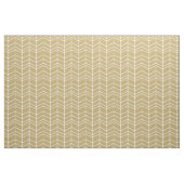Tissu Gold Herringbone Chevron (Yard)