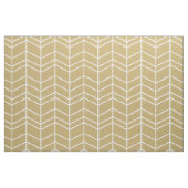 Tissu Gold Herringbone Chevron (Fat Quarter)