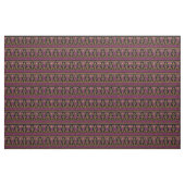 Tissu Gold violet et art déco noir (Yard)