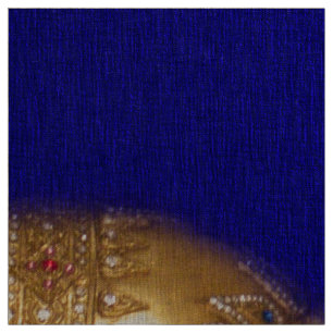 Tissu golden buddha in blue