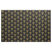 Tissu Golden Double Snake Caduceus (Yard)