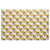 Tissu Golden Metallic Cherries Pattern (Fat Quarter)