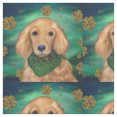 Tissu Golden Retriever (Fermer)