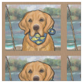 Tissu Golden Retriever (fermé)