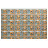 Tissu Golden Retriever (Fat Quarter)