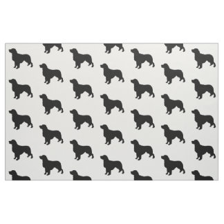 Tissu Golden Retriever Silhouette Love Dogs