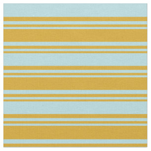 Tissu Goldenrod et Motif bleu poudre