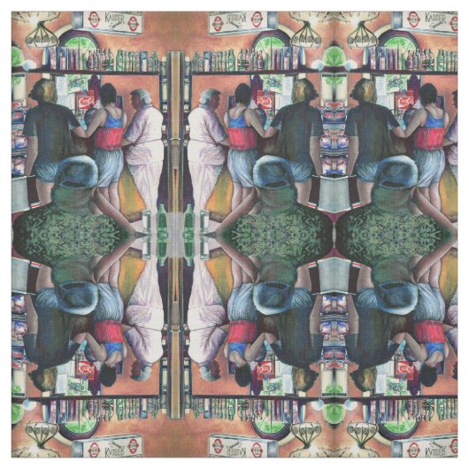 Tissu Golf Buffe, Budapest (Échantillon)