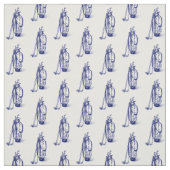 Tissu Golf Sac Golf Club Bleu (Échantillon)