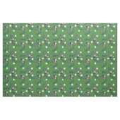 Tissu Gone Golfing sur le vert de l'herbe (Fat Quarter)