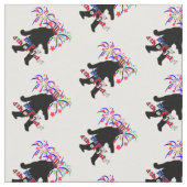 Tissu Gone Squatchin pour 4 juillet (Fermer)