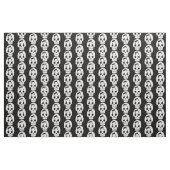 Tissu goth note yeux crâne (Yard)