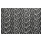 Tissu Gothique Dame de crâne (Yard)