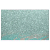 Tissu Gradient de marbre turquoise de parties (Fat Quarter)