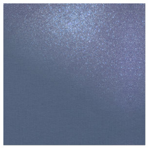 Tissu gradient diagonal de la Sparkly Navy Blue Glitter