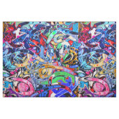 Tissu Graffiti (Fat Quarter)