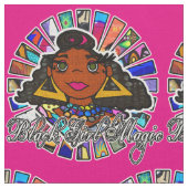 Tissu Graffiti de la Black Girl (Fermer)