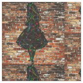 Tissu Graffiti Peint Girl (Fermer)